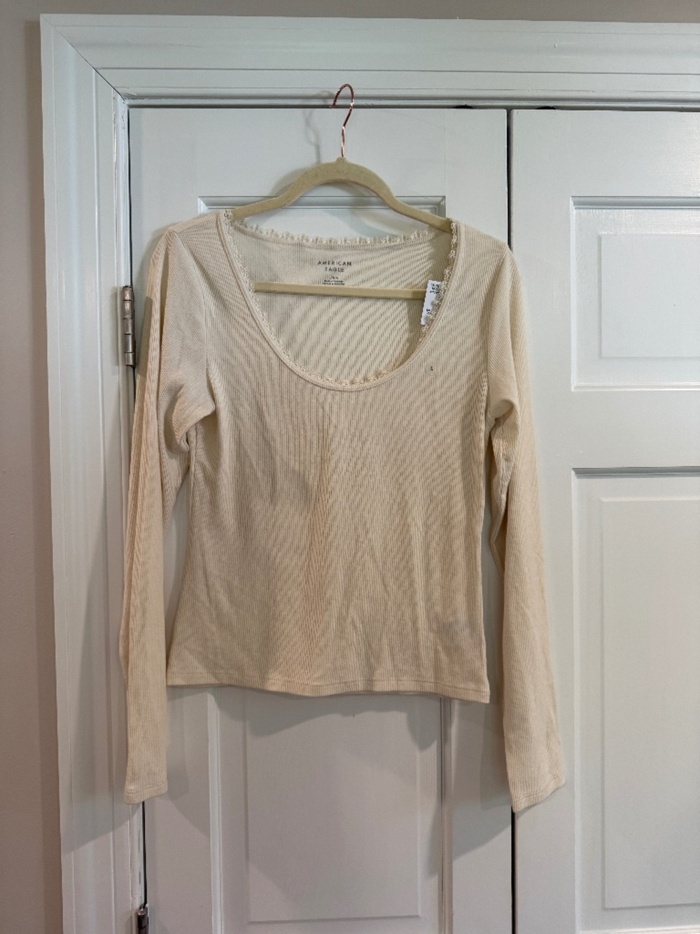 American Eagle Ribbed Top NWT Large
